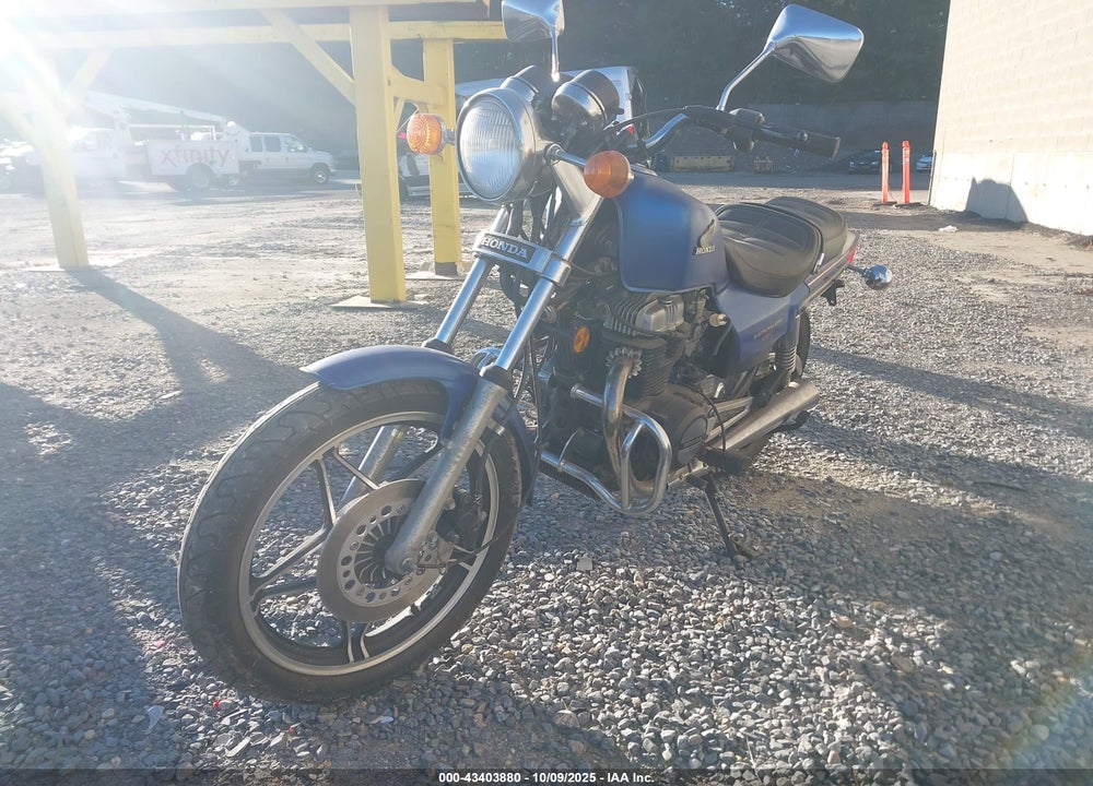 1986 HONDA CB450 VIN: JH2PC055XGM401690