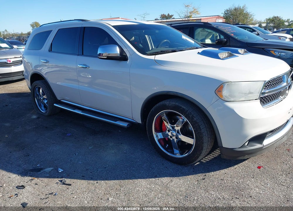 2012 DODGE DURANGO CREW VIN: 1C4SDHDT0CC186965