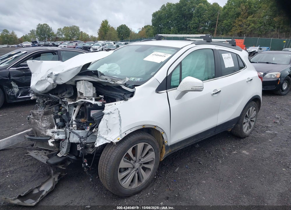 2019 BUICK ENCORE AWD PREFERRED VIN: KL4CJESB6KB749781