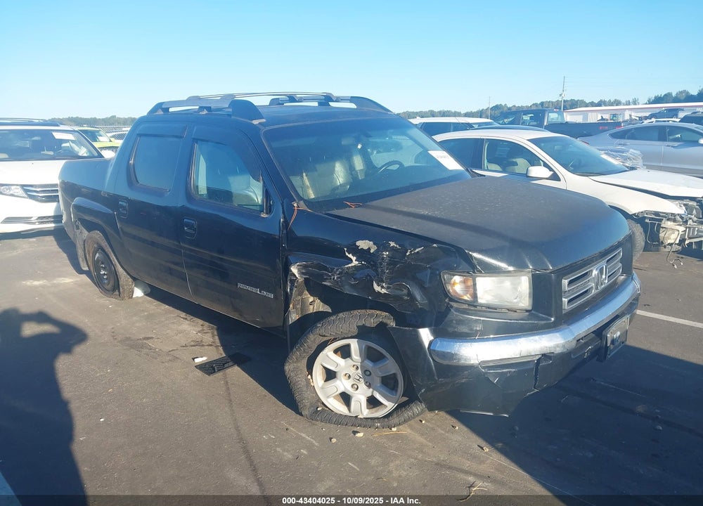 2007 HONDA RIDGELINE RTL VIN: 2HJYK16517H523874