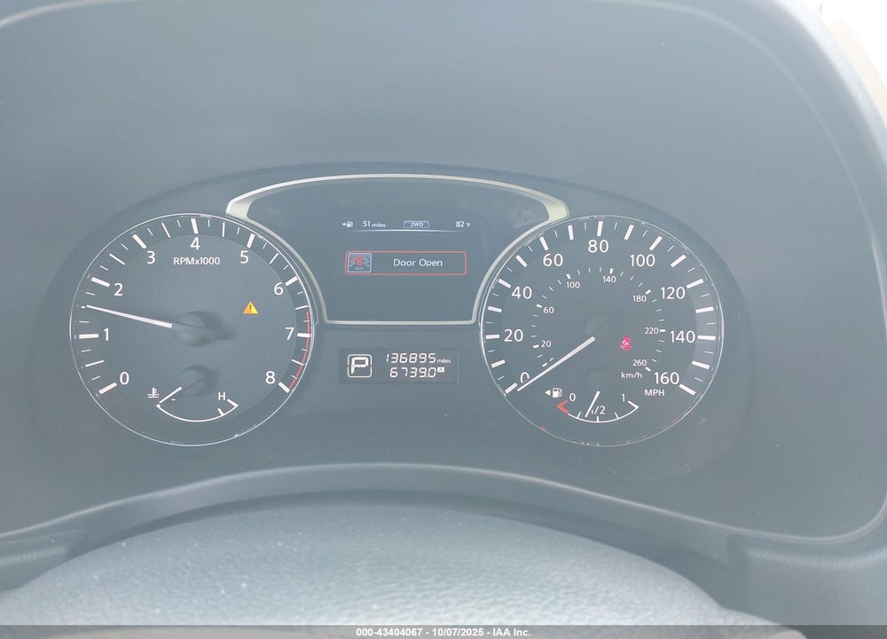 2013 NISSAN PATHFINDER VIN: 5N1AR2MM5DC644211
