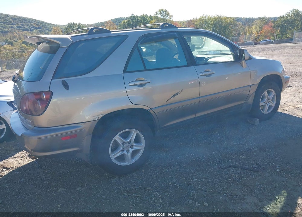 2000 LEXUS RX 300 VIN: JT6HF10U8Y0126748