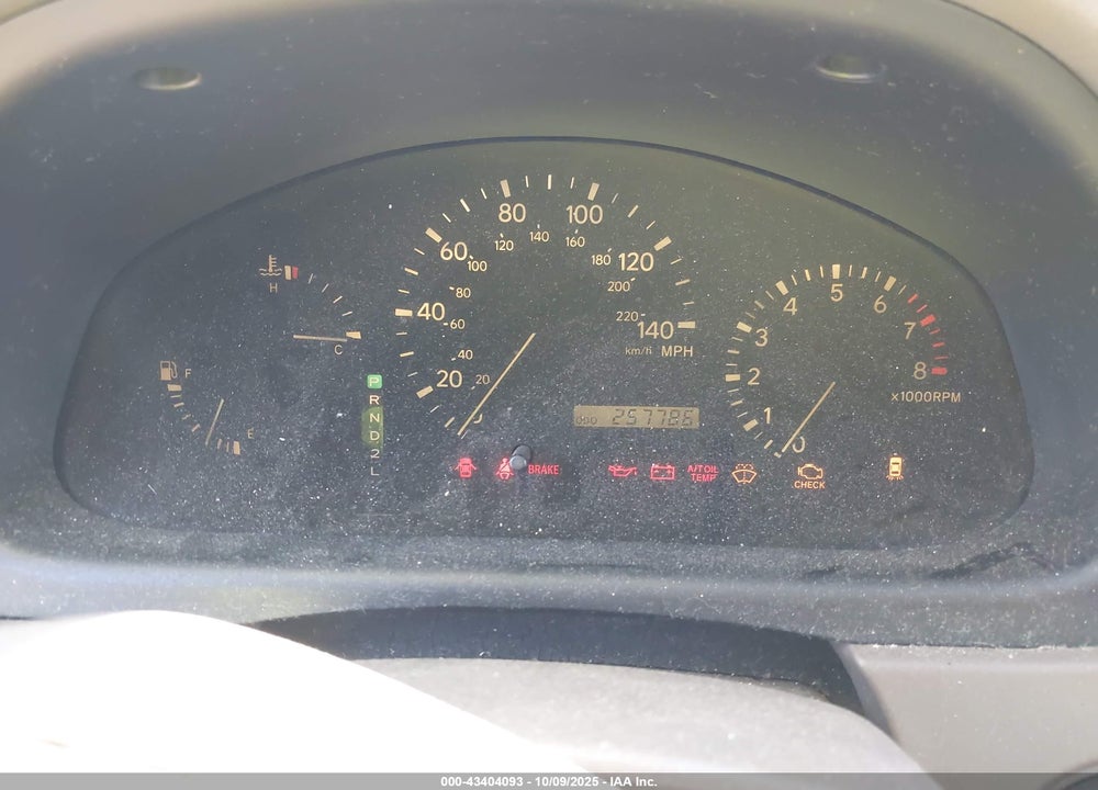 2000 LEXUS RX 300 VIN: JT6HF10U8Y0126748