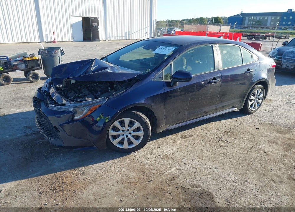 2021 TOYOTA COROLLA LE VIN: JTDEPMAE7MJ134362