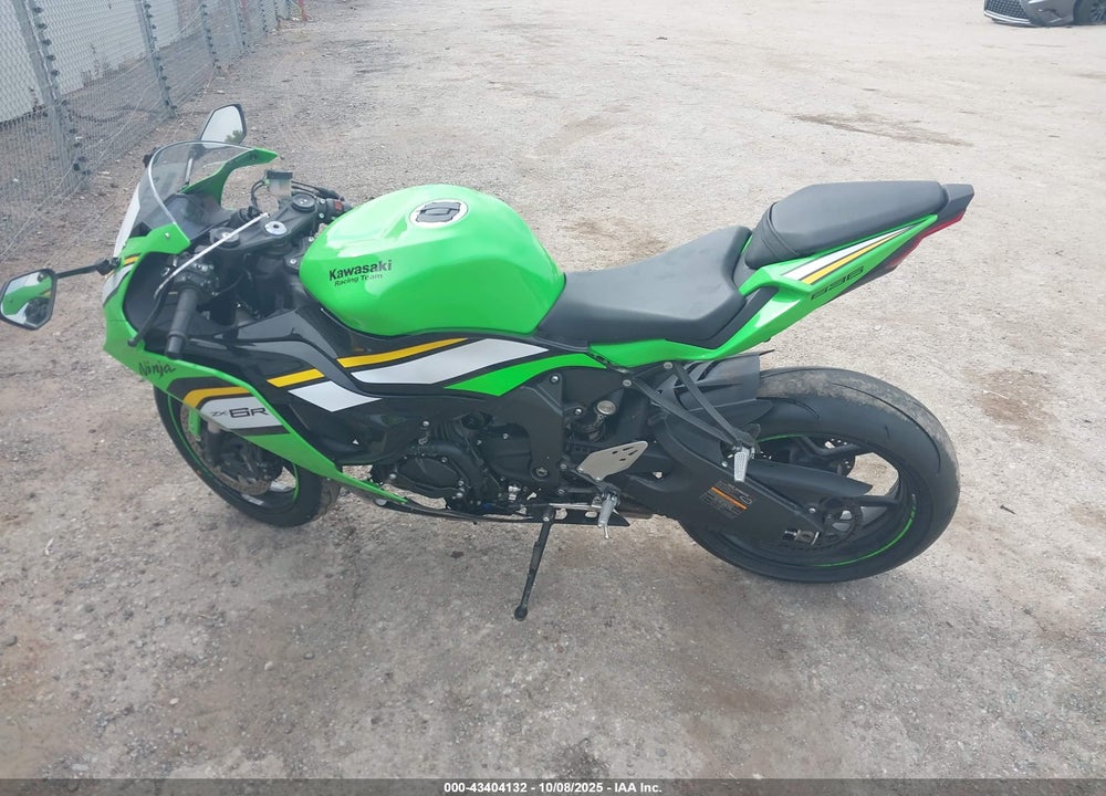 2025 KAWASAKI ZX636 K VIN: JKBZXJJ14SA023574