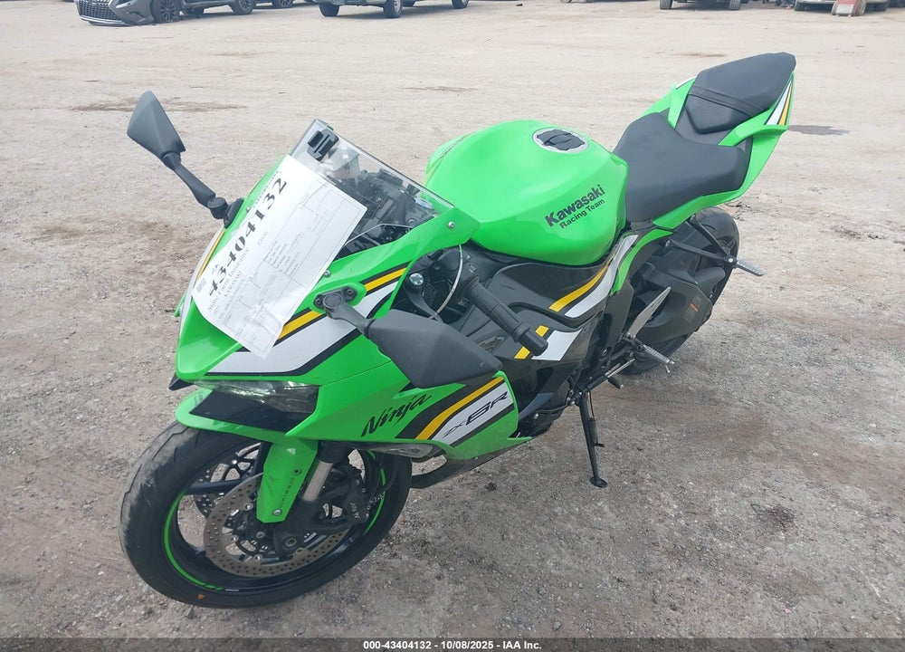 2025 KAWASAKI ZX636 K VIN: JKBZXJJ14SA023574