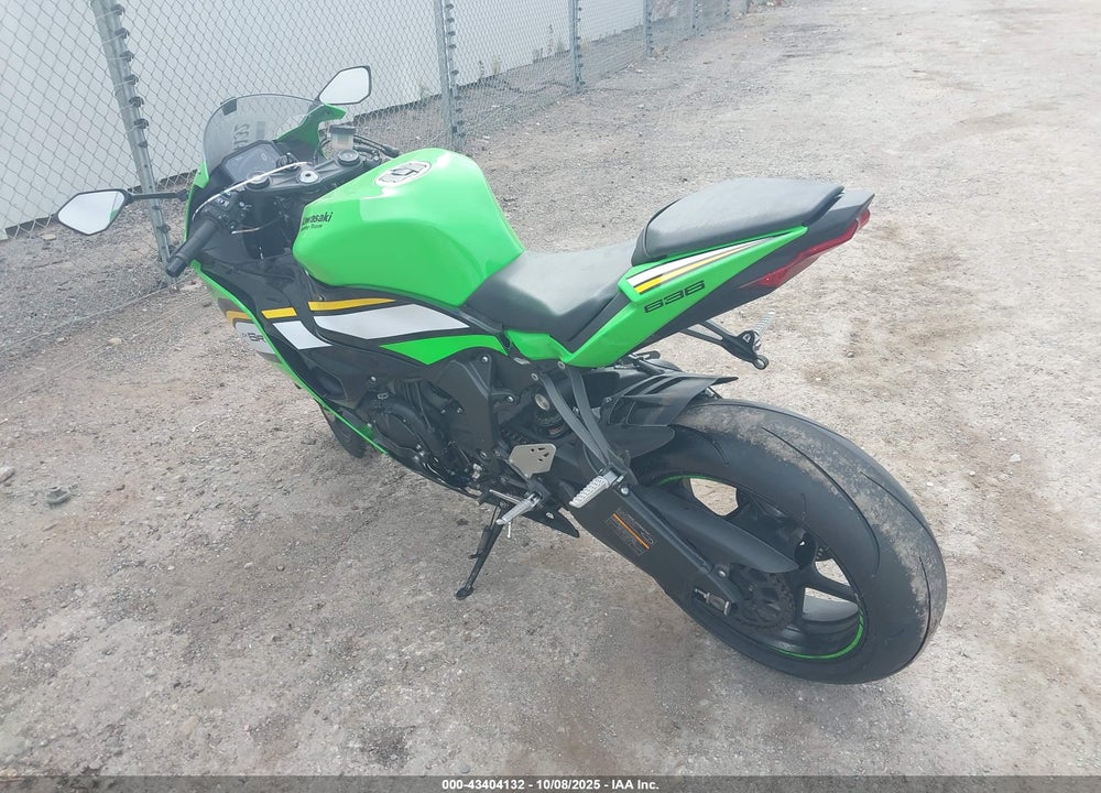 2025 KAWASAKI ZX636 K VIN: JKBZXJJ14SA023574