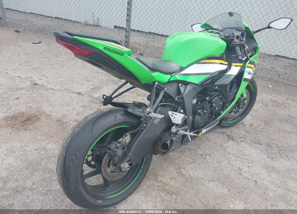 2025 KAWASAKI ZX636 K VIN: JKBZXJJ14SA023574