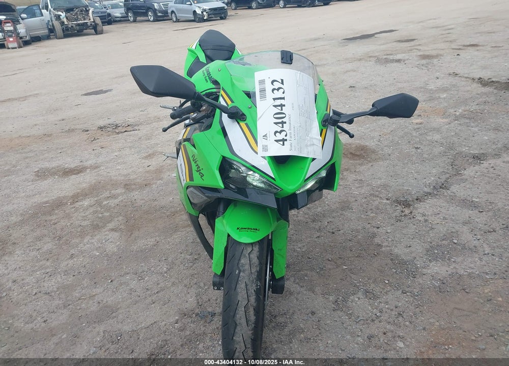 2025 KAWASAKI ZX636 K VIN: JKBZXJJ14SA023574