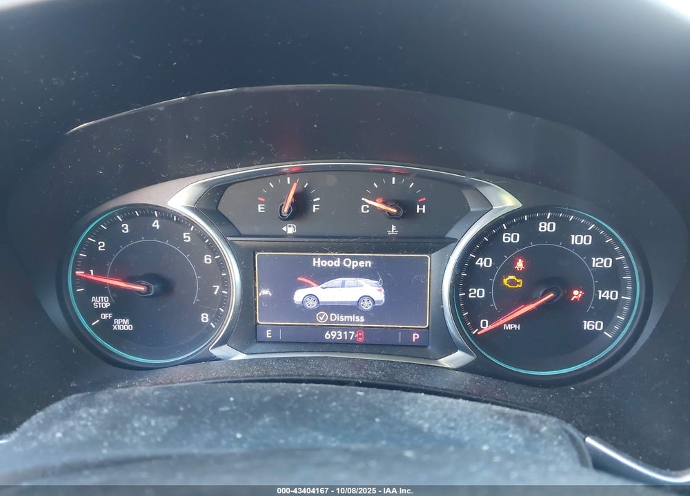2020 CHEVROLET EQUINOX AWD LT 1.5L TURBO VIN: 3GNAXUEV2LS641411