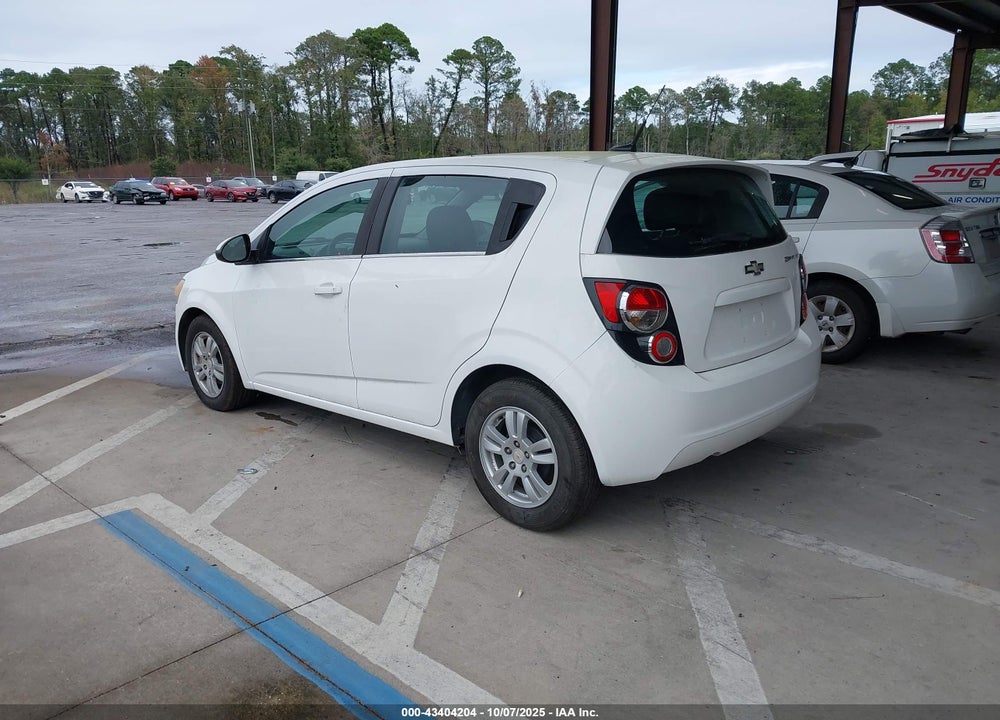 2012 CHEVROLET SONIC 2LT VIN: 1G1JC6SH7C4143583