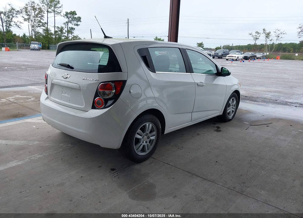 2012 CHEVROLET SONIC 2LT VIN: 1G1JC6SH7C4143583