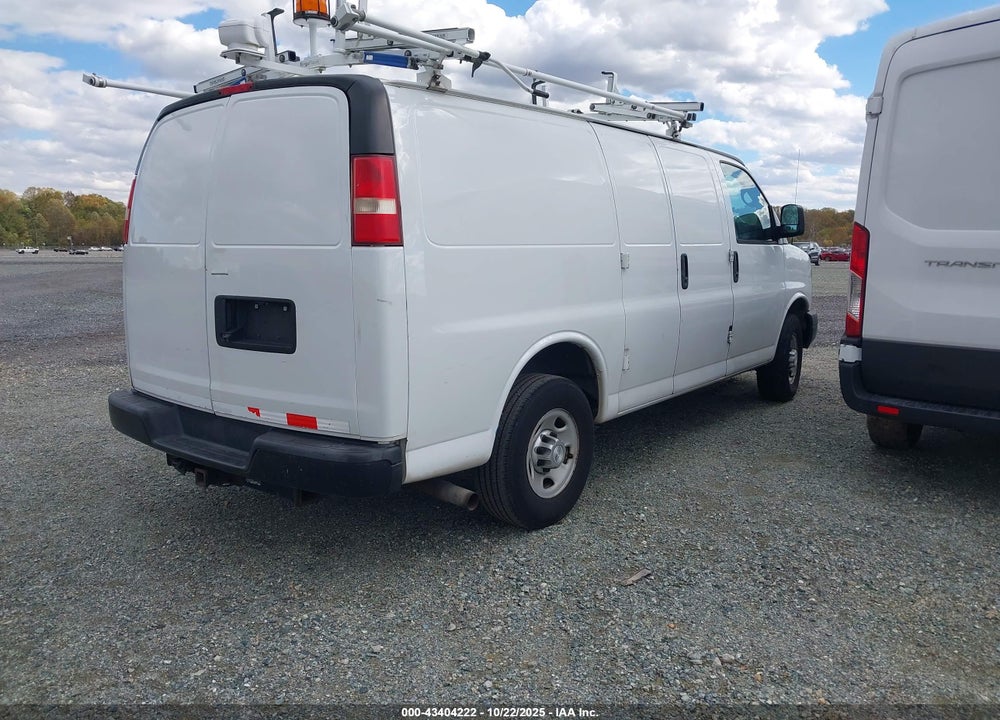 2015 CHEVROLET EXPRESS 2500 WORK VAN VIN: 1GCWGFCF9F1154640