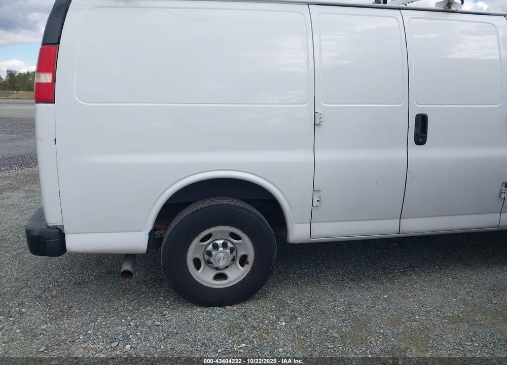 2015 CHEVROLET EXPRESS 2500 WORK VAN VIN: 1GCWGFCF9F1154640