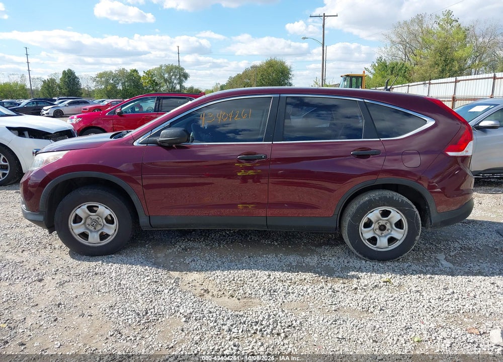 2013 HONDA CR-V VIN: 5J6RM4H30DL044399