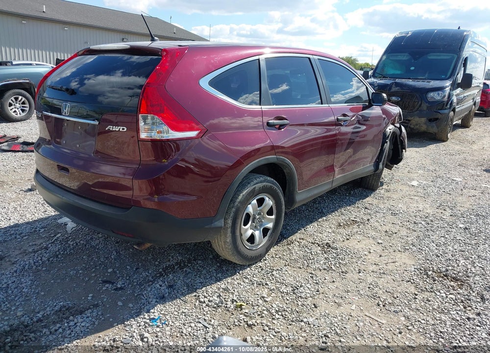 2013 HONDA CR-V VIN: 5J6RM4H30DL044399