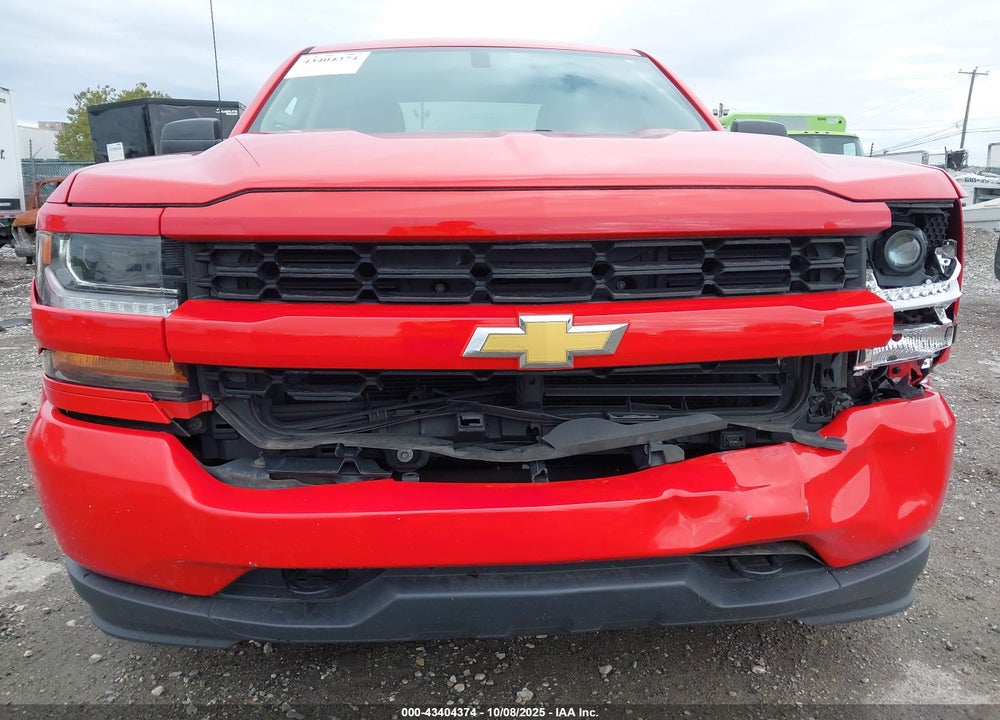 2017 CHEVROLET SILVERADO 1500 CUSTOM VIN: 1GCRCPEH5HZ357333