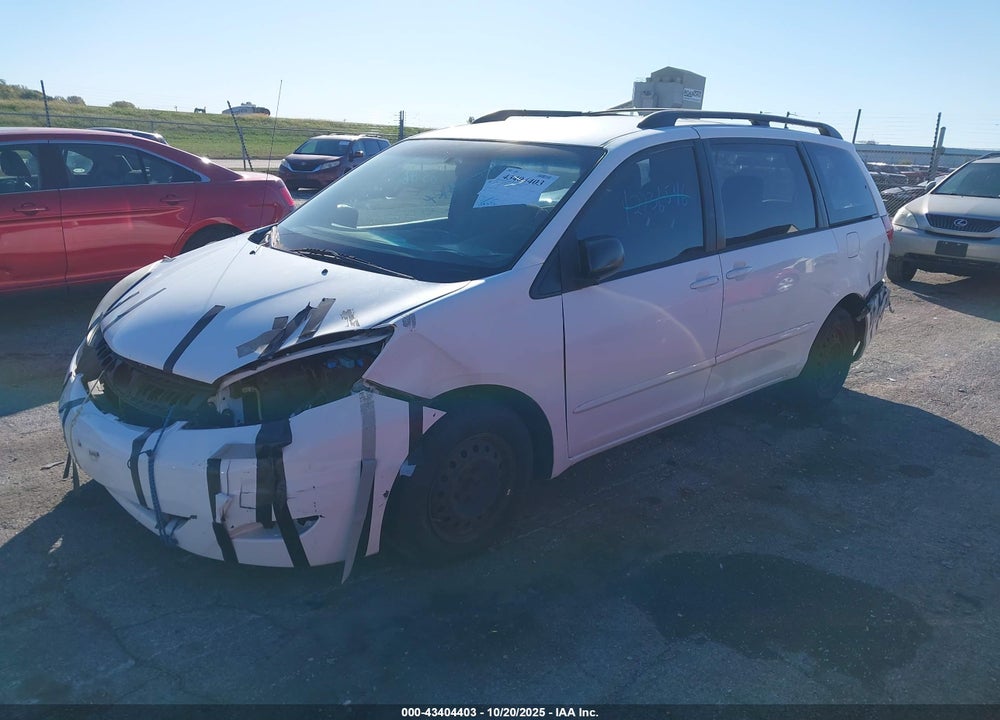 2008 TOYOTA SIENNA CE VIN: 5TDZK23C38S156710