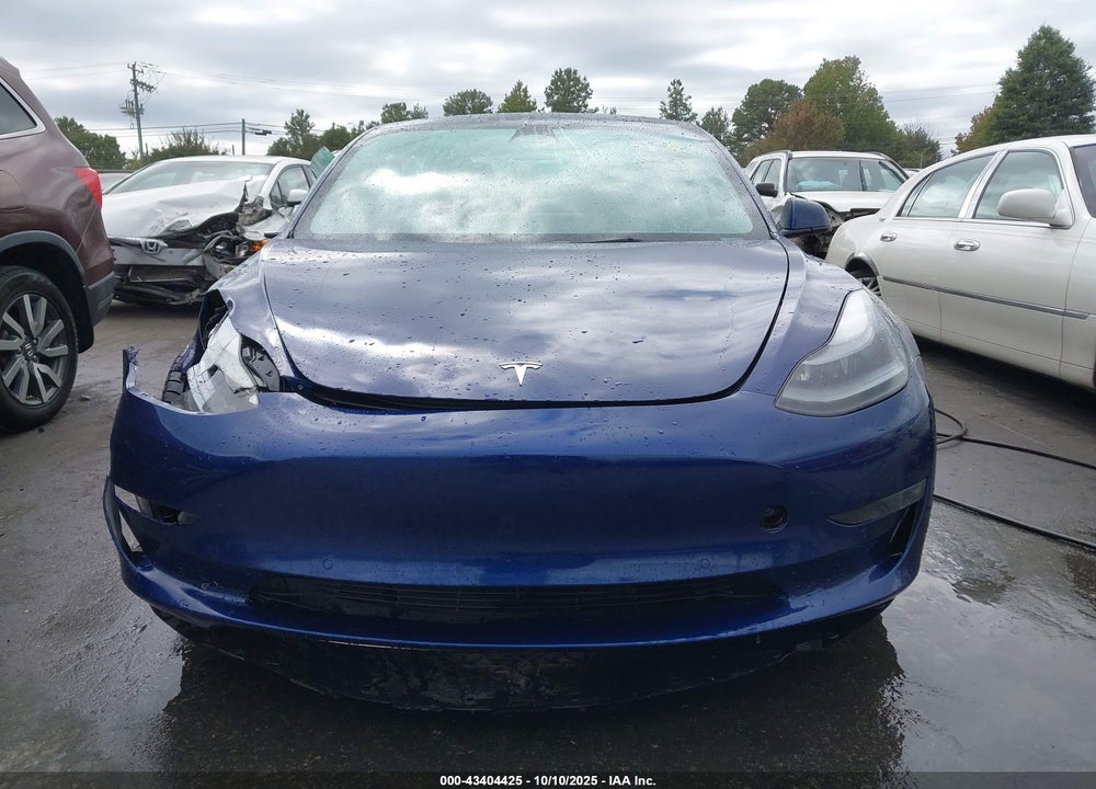 2022 TESLA MODEL 3 REAR-WHEEL DRIVE VIN: 5YJ3E1EA0NF370475