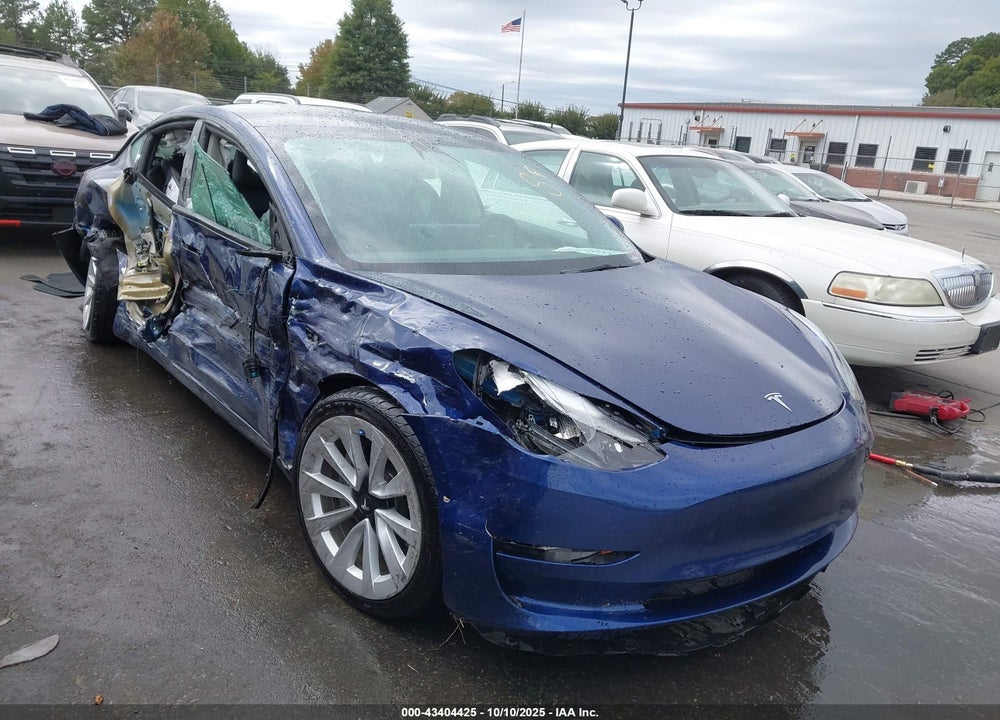 2022 TESLA MODEL 3 REAR-WHEEL DRIVE VIN: 5YJ3E1EA0NF370475