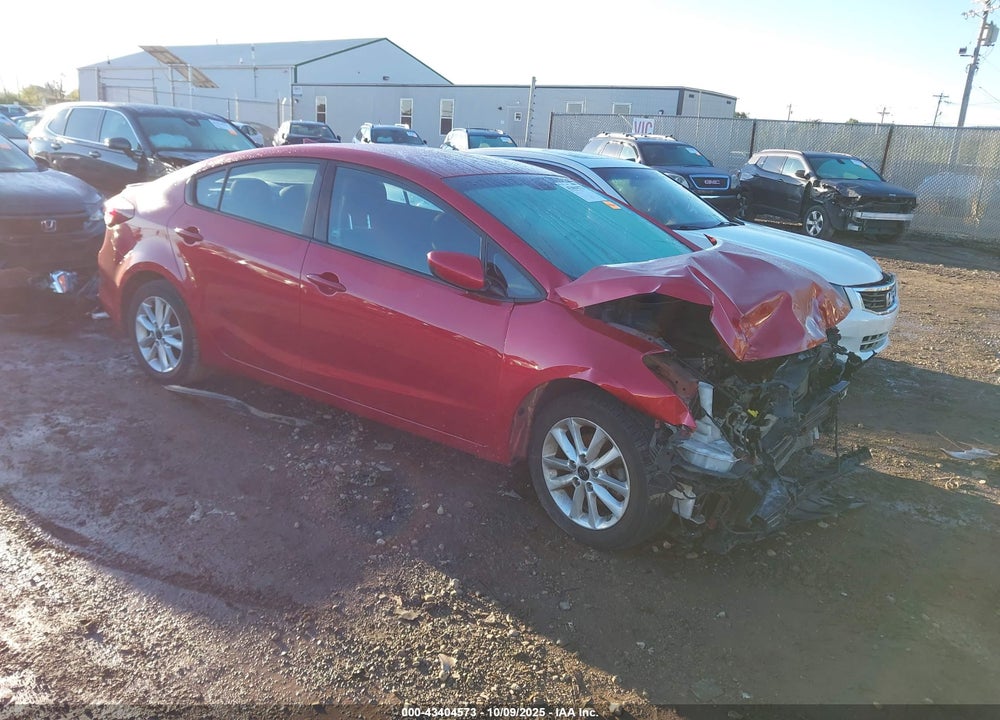2017 KIA FORTE S VIN: 3KPFL4A7XHE010624