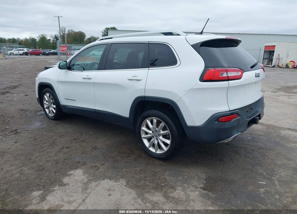 2015 JEEP CHEROKEE LIMITED VIN: 1C4PJLDS6FW531010