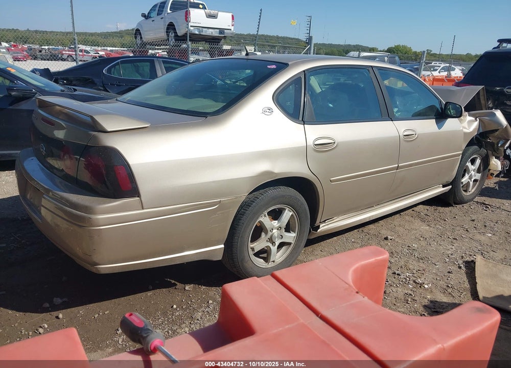 2005 CHEVROLET IMPALA LS VIN: 2G1WH52K859270534