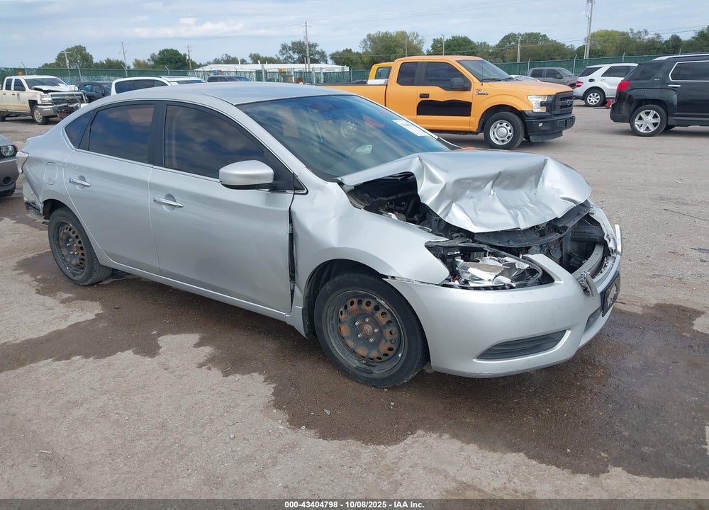 2015 NISSAN SENTRA S VIN: 3N1AB7AP2FY361492