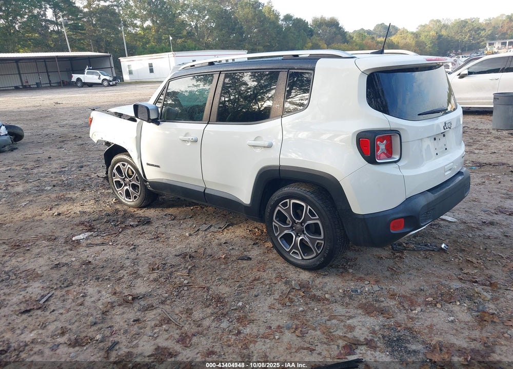 2018 JEEP RENEGADE LIMITED FWD VIN: ZACCJADB7JPH26199