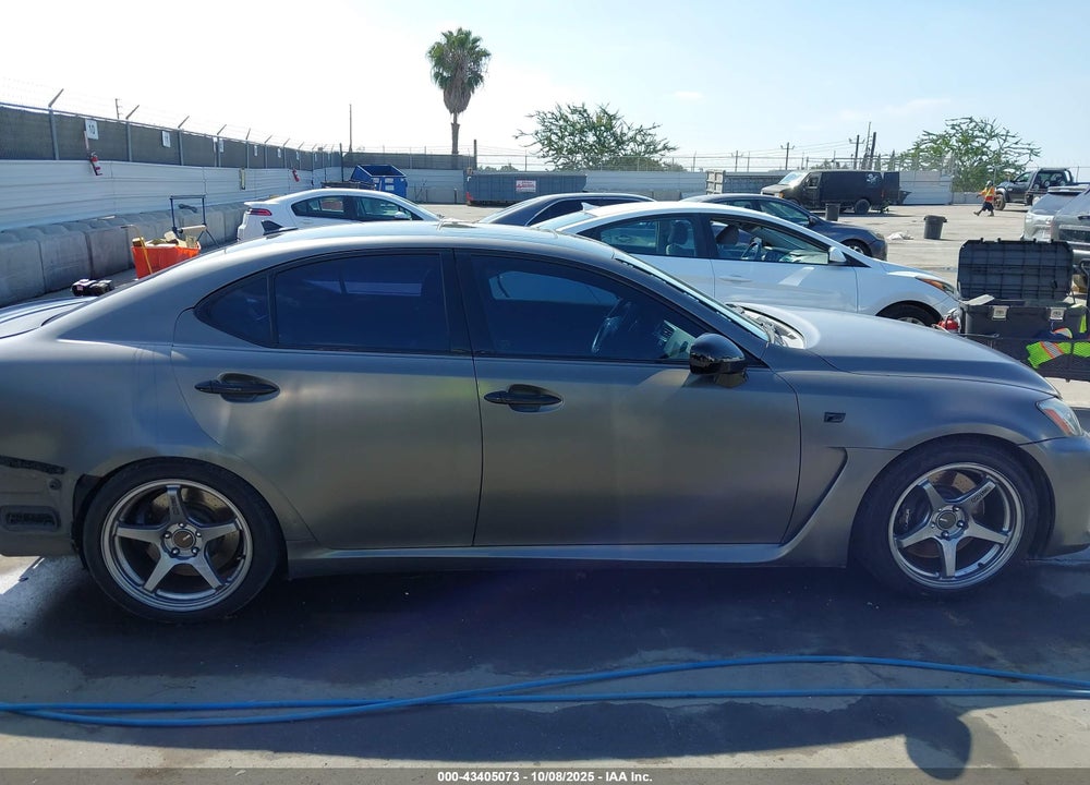 2009 LEXUS IS F VIN: JTHBP262X95005858