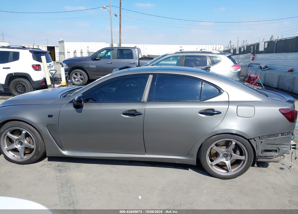 2009 LEXUS IS F VIN: JTHBP262X95005858