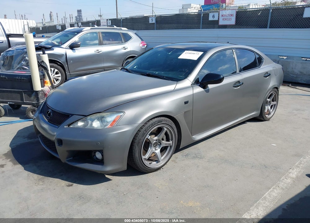 2009 LEXUS IS F VIN: JTHBP262X95005858
