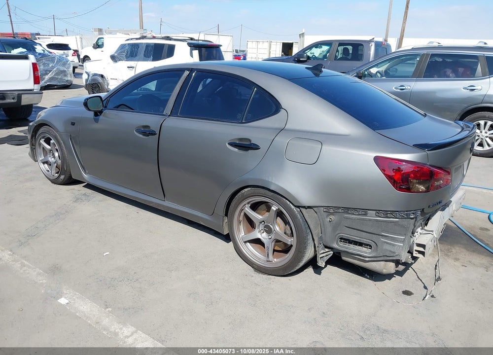 2009 LEXUS IS F VIN: JTHBP262X95005858