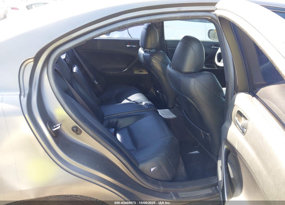 2009 LEXUS IS F VIN: JTHBP262X95005858