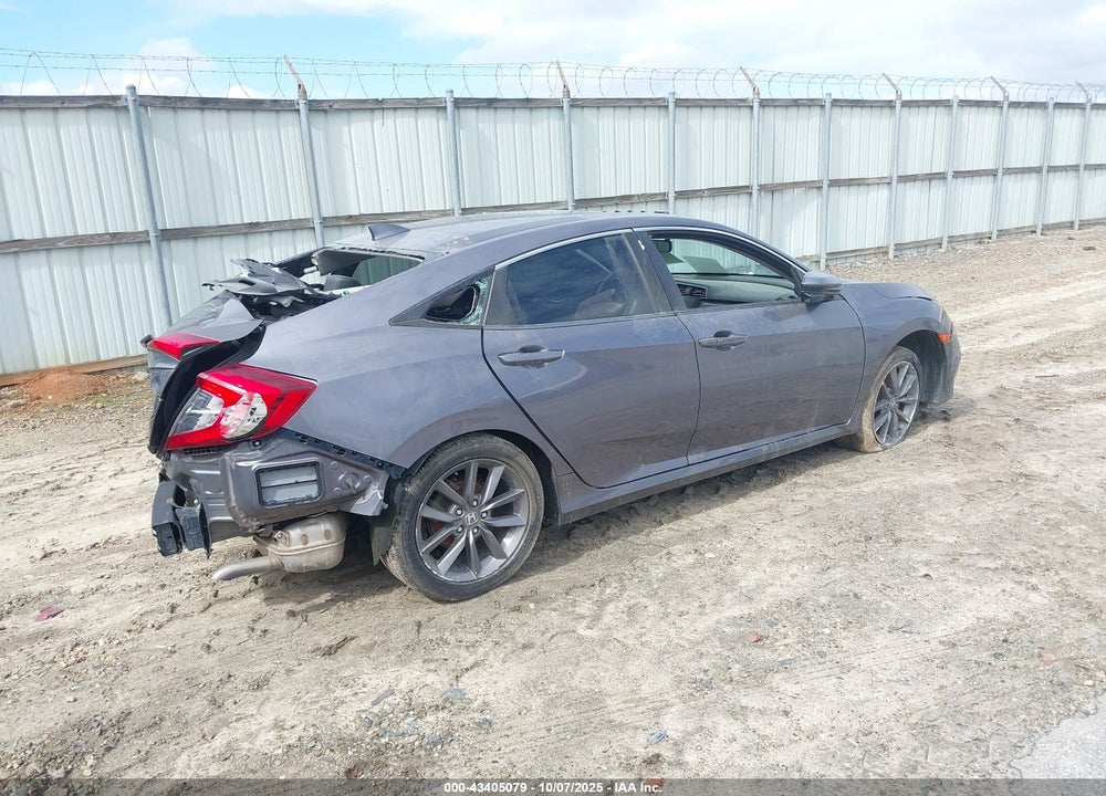 2020 HONDA CIVIC EX-L VIN: 19XFC1F7XLE203677