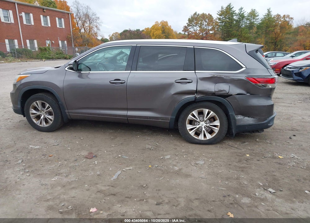 2015 TOYOTA HIGHLANDER VIN: 5TDJKRFH3FS201297