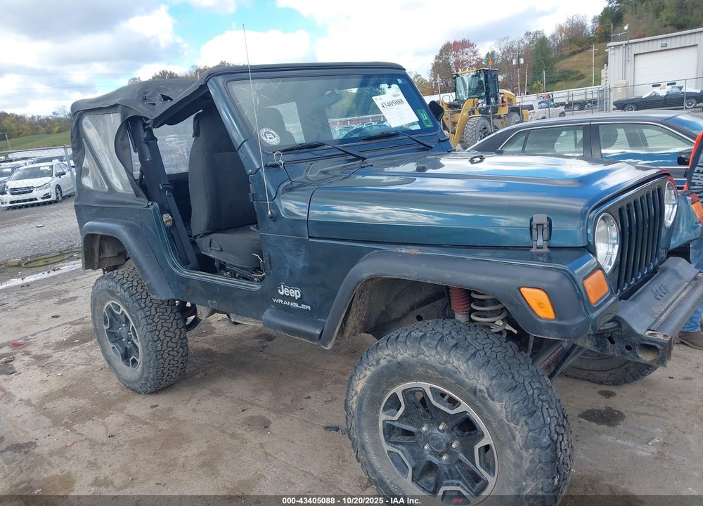 2005 JEEP WRANGLER SE VIN: 1J4FA29S15P370860