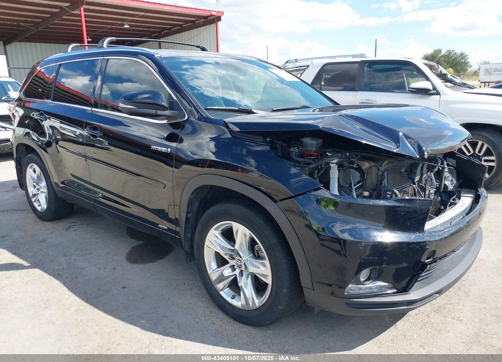2016 TOYOTA HIGHLANDER HYBRID LIMITED PLATINUM V6 VIN: 5TDDCRFH7GS014768