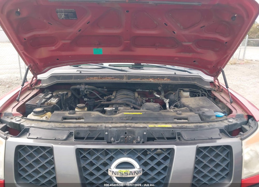 2008 NISSAN TITAN VIN: 1N6AA06F68N319881