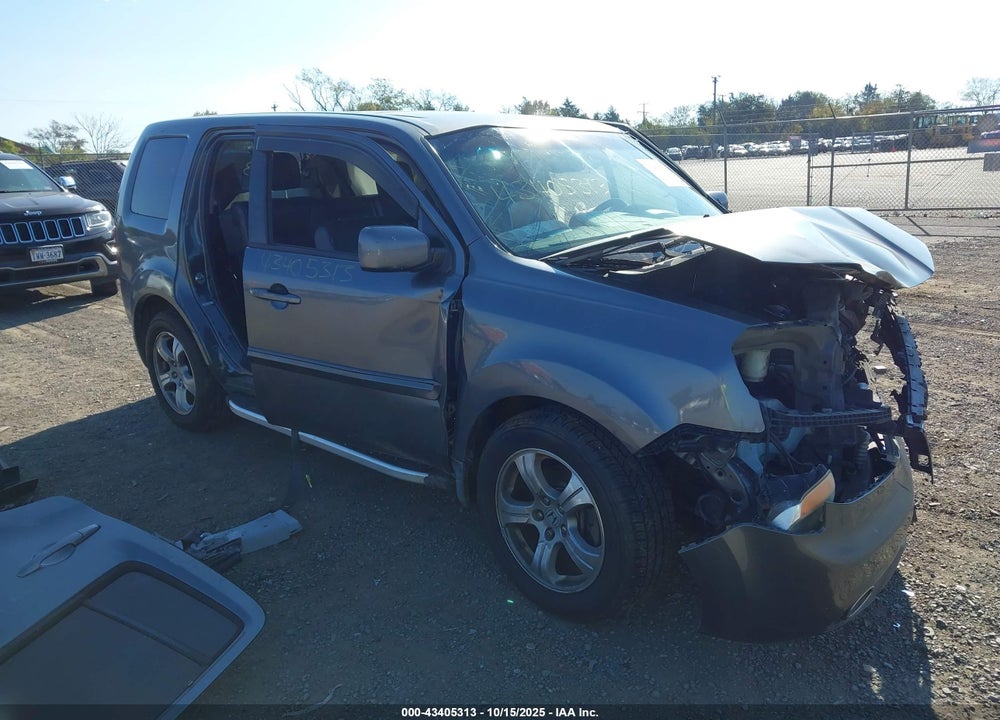 2012 HONDA PILOT EXL VIN: 5FNYF4H53CB035176