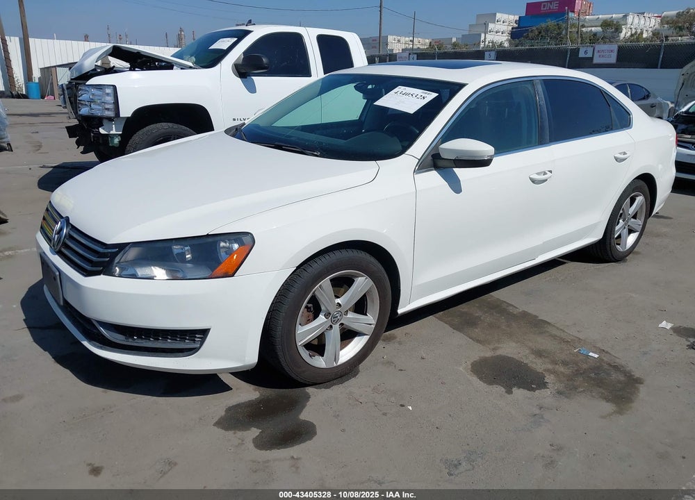 2013 VOLKSWAGEN PASSAT 2.5L SE VIN: 1VWBP7A36DC126418