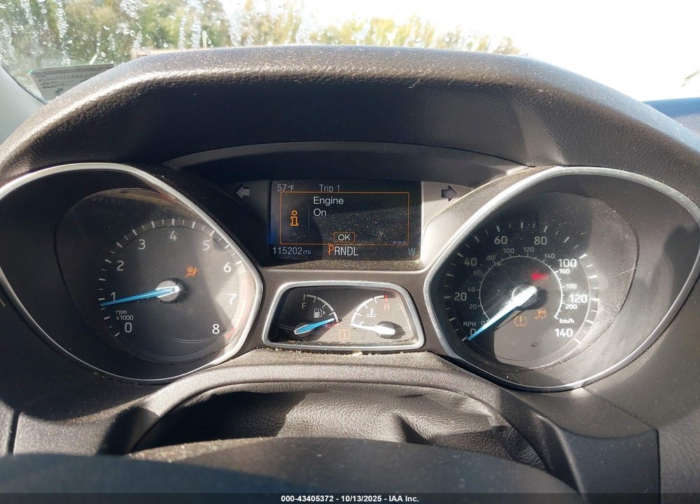 2017 FORD FOCUS VIN: 1FADP3F23HL249075