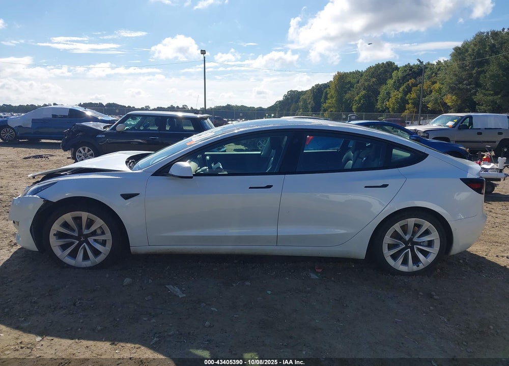 2021 TESLA MODEL 3 STANDARD RANGE PLUS REAR-WHEEL DRIVE VIN: 5YJ3E1EA0MF908316