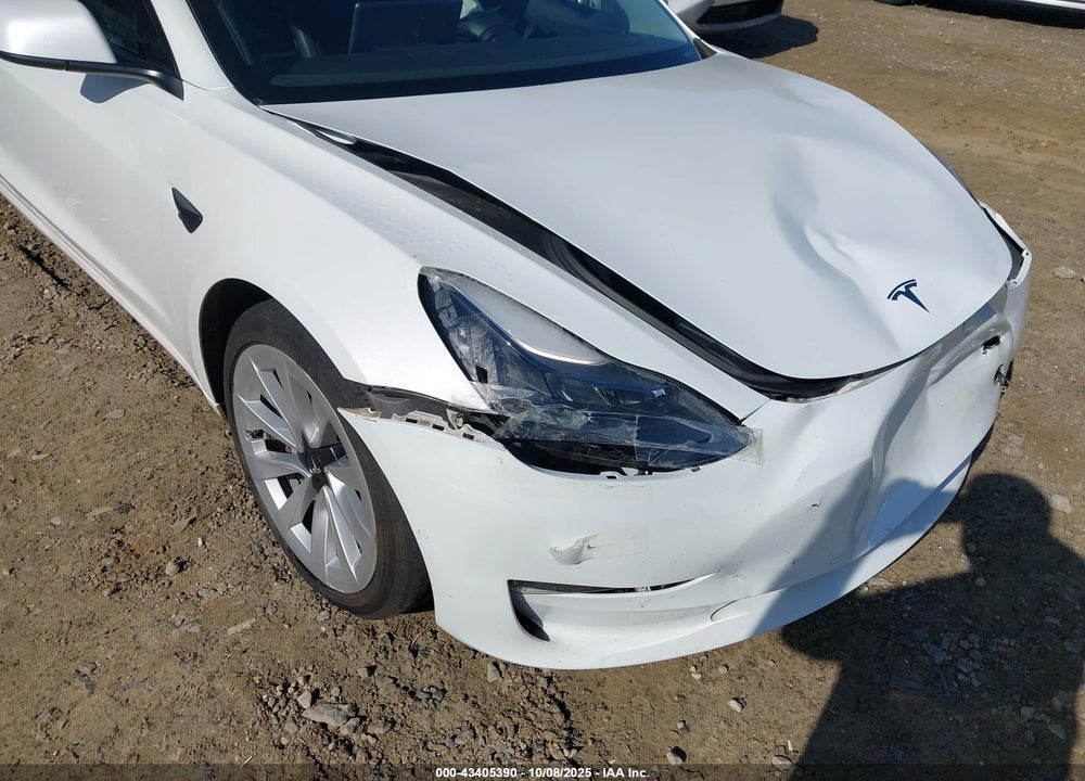 2021 TESLA MODEL 3 STANDARD RANGE PLUS REAR-WHEEL DRIVE VIN: 5YJ3E1EA0MF908316
