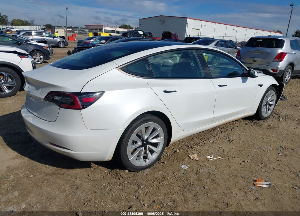 2021 TESLA MODEL 3 STANDARD RANGE PLUS REAR-WHEEL DRIVE VIN: 5YJ3E1EA0MF908316