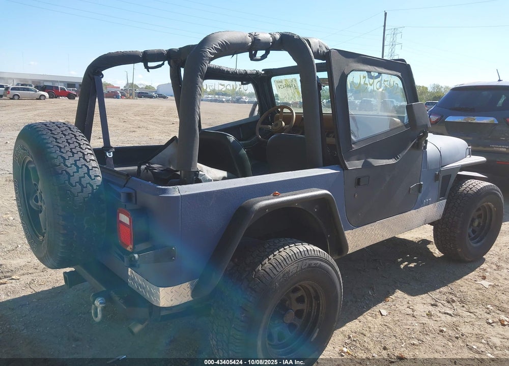 1995 JEEP WRANGLER / YJ S/RIO GRANDE VIN: 1J4FY19P9SP303808