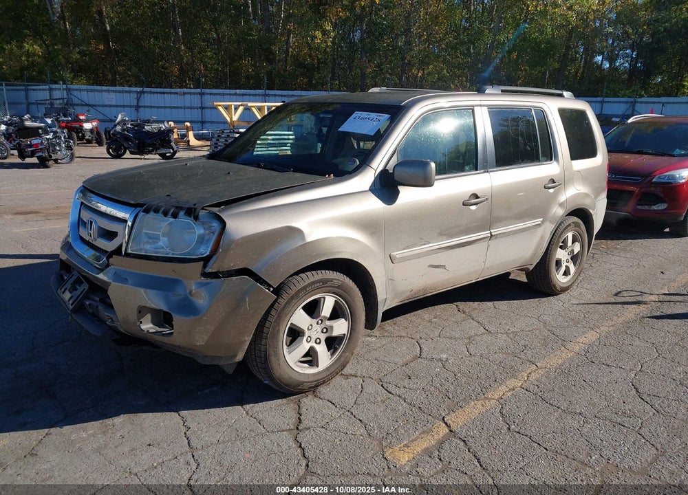 2009 HONDA PILOT EX-L VIN: 5FNYF48559B046642