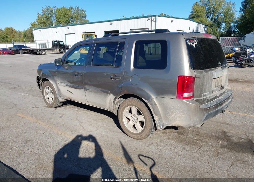 2009 HONDA PILOT EX-L VIN: 5FNYF48559B046642