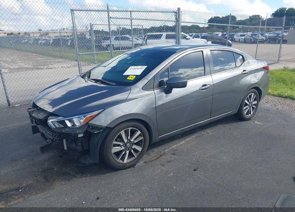 2021 NISSAN VERSA SV XTRONIC CVT VIN: 3N1CN8EV3ML808307