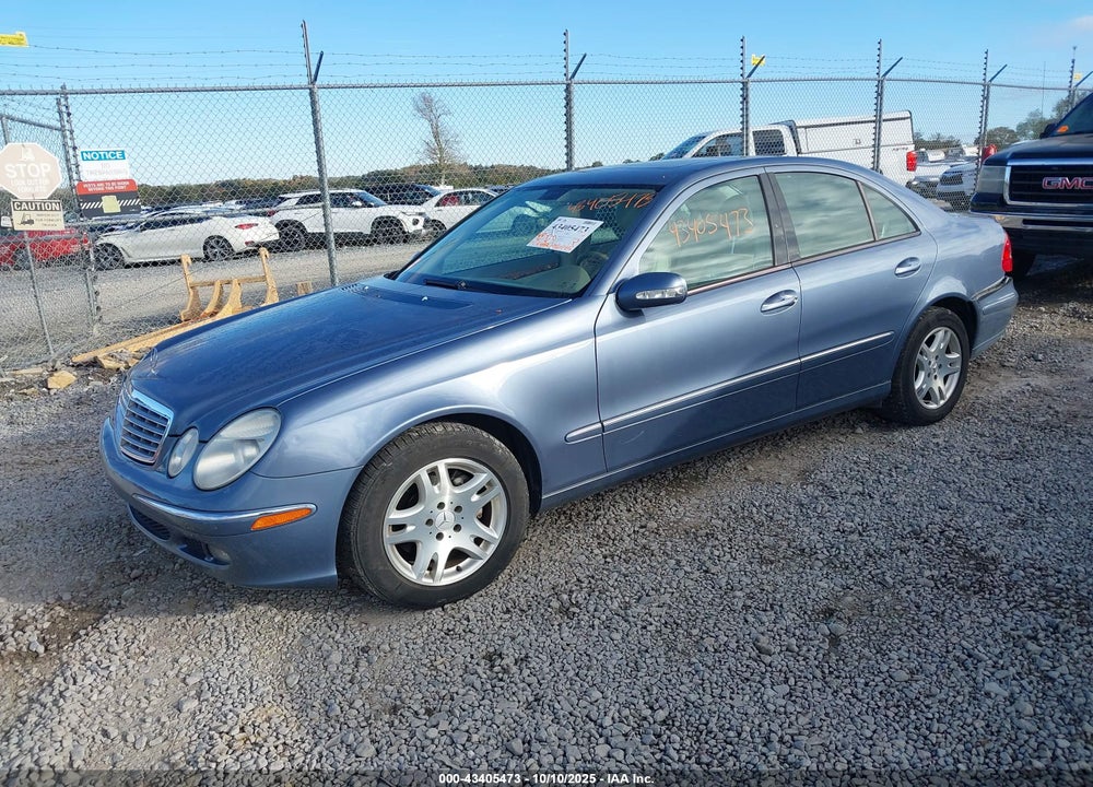 2006 MERCEDES-BENZ E-CLASS VIN: WDBUF56J66A790211